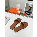 Hermes flat heeled slippers